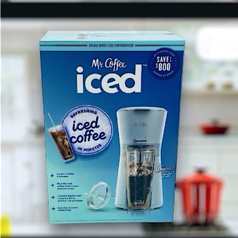 *SOLD OUT* Mr. Coffee Iced Coffee Maker with Reusable Tumbler and Coffee Filter